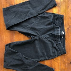 Old Navy Black Denim Jeans Size 6 Long